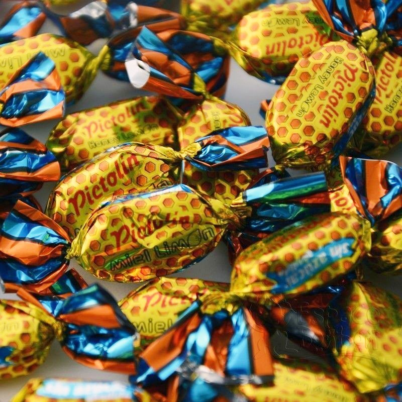 Confiserie bonbon sans sucre Pictolin Marque Intervan Crème menthe.