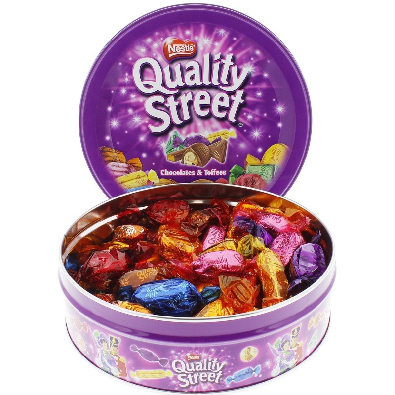 Boîte ronde Quality Street 480 grammes