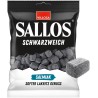 Réglisses salmiak sucrées - Sallos - sachet 200g