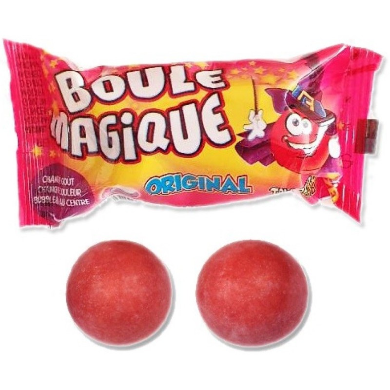 Boule magique fruit rouge x 100PCS - Délices Suprêmes