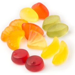 Gommes aux fruits avec vitamines - Nimm2 - sachet 210g