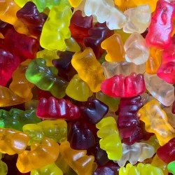 Not Guilty - Bonbons Gélifiés Lovely Tender Saveur Fruits - Bonbons Vegan  et Bio, Sans Gélatine Animale 100g - Lot de 10 Sachets : : Epicerie