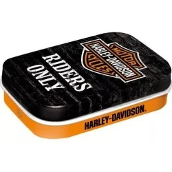 Bonbons à la menthe - boîte métal Harley Davidson 15g