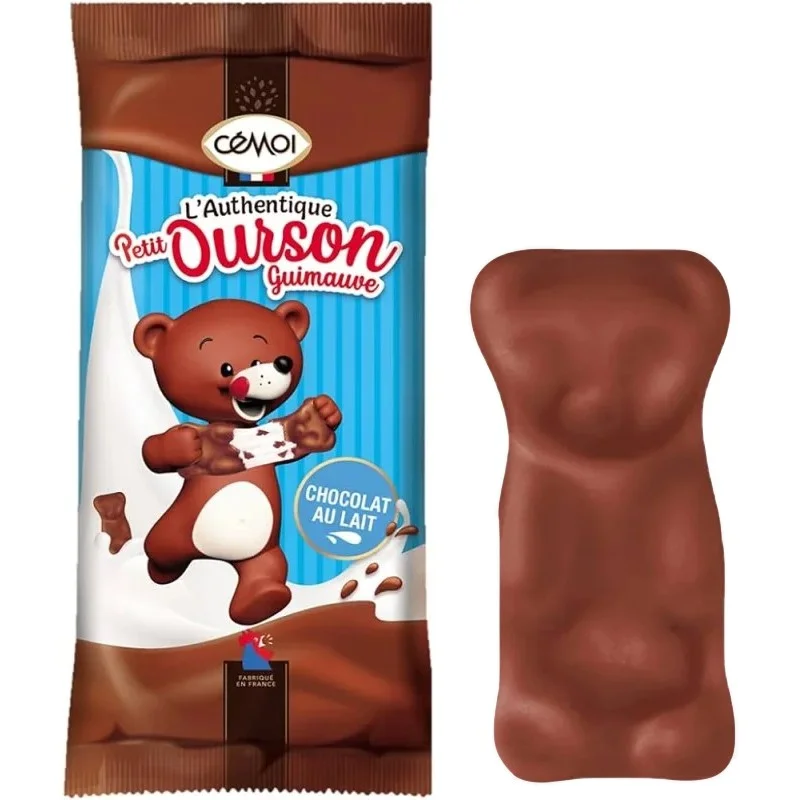 Petit ourson guimauve - Bonbon au chocolat - sachet 11,5g