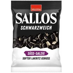 Réglisses sucrées salées Sallos - sachet 200g