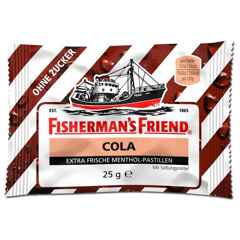 Fisherman's Friend cola sans sucre - Espace Bonbon