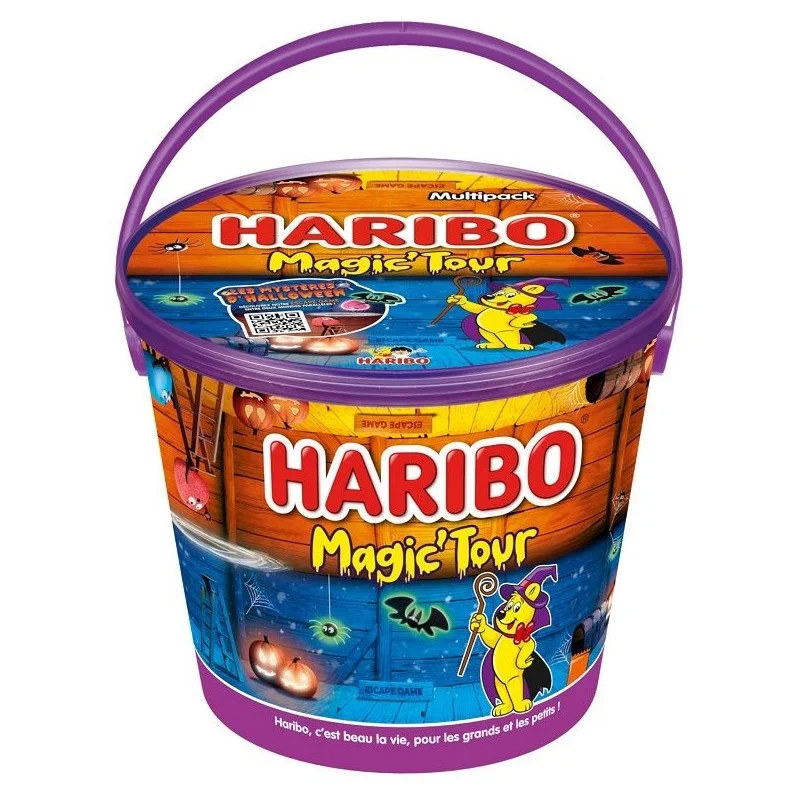 Magic Tour - Seau de bonbons Haribo 690g