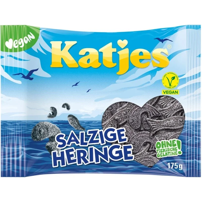 Réglisses harengs Katjes sachet 175g